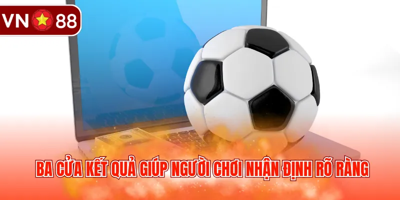 Ba cửa kết quả giúp người chơi nhận định rõ ràng
