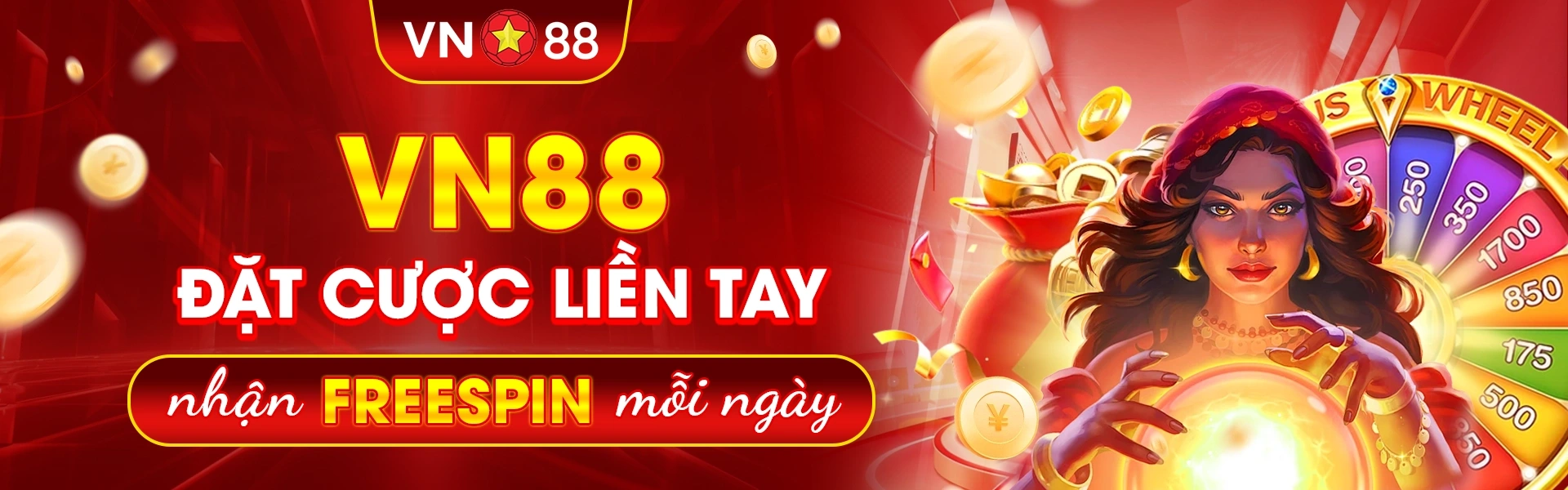 VN88 đặt cược liền tay nhận freespin mỗi ngày
