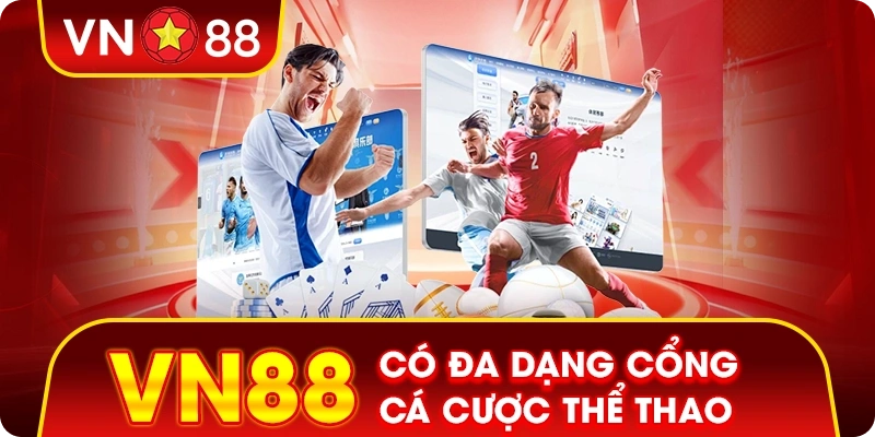VN88 có đa dạng loại hình trò chơi cá cược